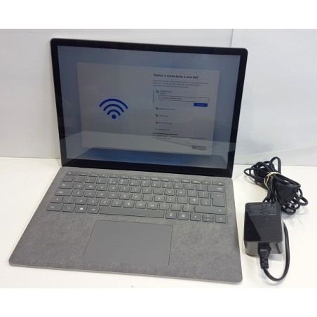 Microsoft Surface Laptop 3  portátil 13.5" táctil (Intel Core i5-1035G7, 8GB RAM, 128GB SSD, Windows 11) Plata