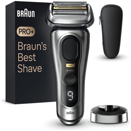 Braun Series 9 Pro 9410s Wet & Dry Afeitadora Inalámbrica para Hombre - Negra