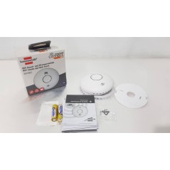 Brennenstuhl Connect Detector de humo y calor inteligente WRHM01