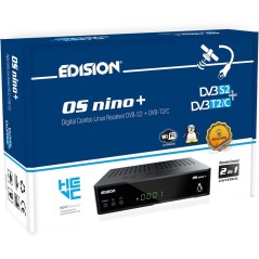 Receptor Edision OS Nino+ Full HD Linux E2 Combo