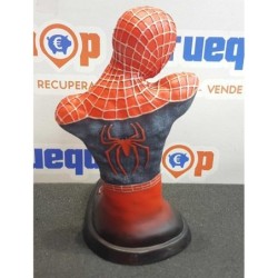 MARVEL : FIGURE SPIDERMAN busto resina 20 cm STATUE SPIDERMAN