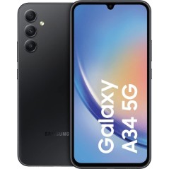 Samsung Galaxy A34 5G Dual Sim (6GB+128GB) Graphite, Libre (Nuevo Prec